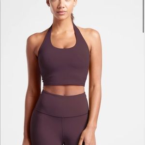 Athleta halter sports bra top